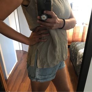 Lutar 100% silk Tank Top